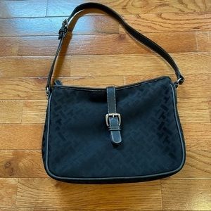 Talbots black signature shoulder bag